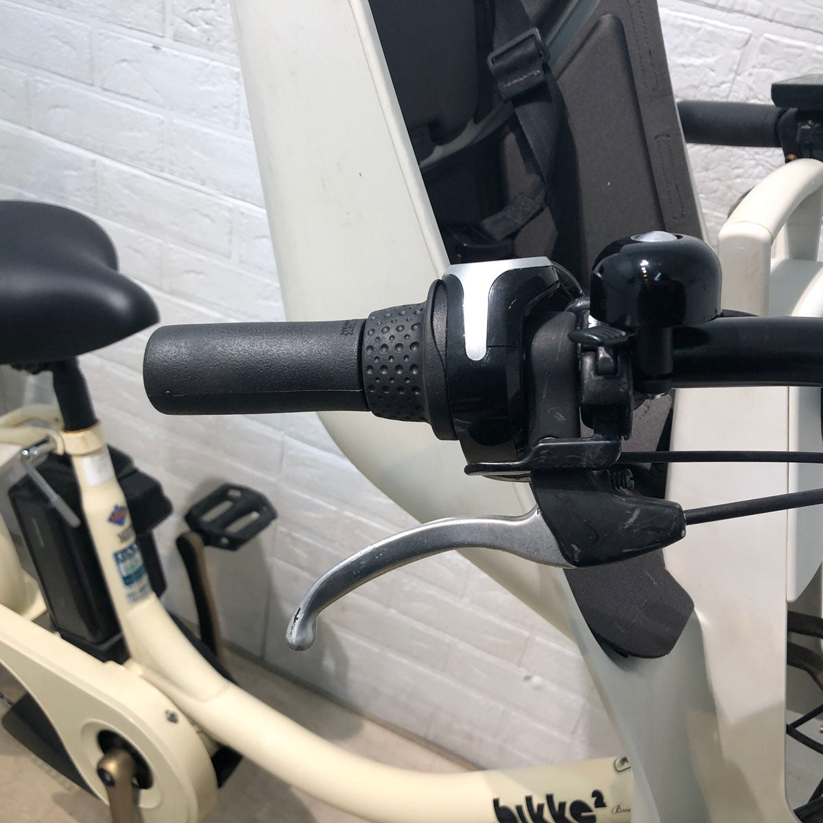 中古電動自転車 ブリヂストン bikke 2 e ビッケ ツー イー ベージュ 20インチ YC057