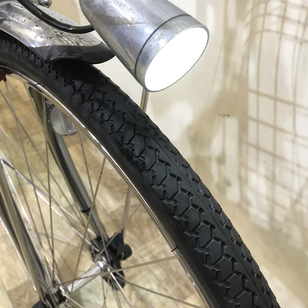 中古電動自転車 ヤマハ PAS ナチュラ シルバー 26インチ KG052