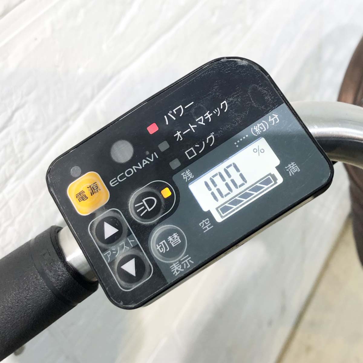 中古電動自転車 パナソニック ビビDX ゴールド 26インチ YH076