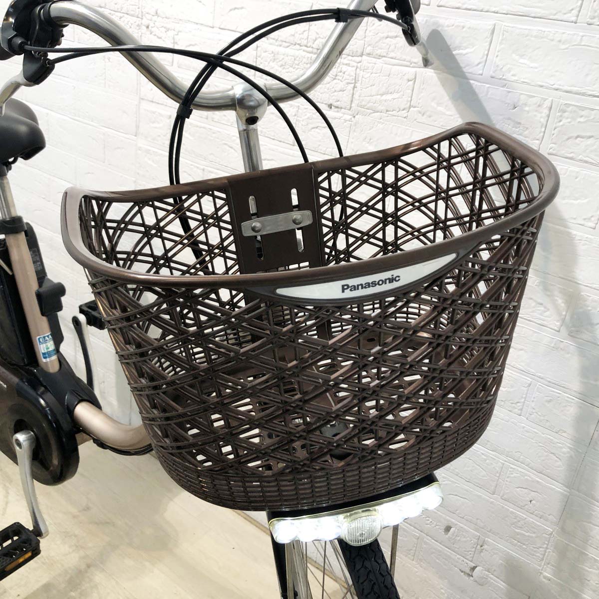 中古電動自転車 パナソニック ビビDX ゴールド 26インチ YH076