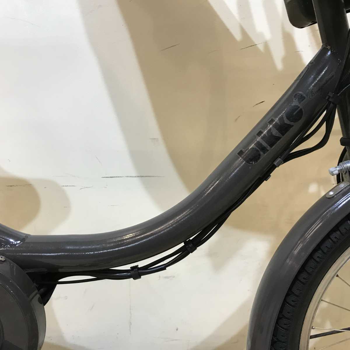 ブリヂストン bikke 2 e ビッケ ツー イー グレー 20インチ KS058【中古車】