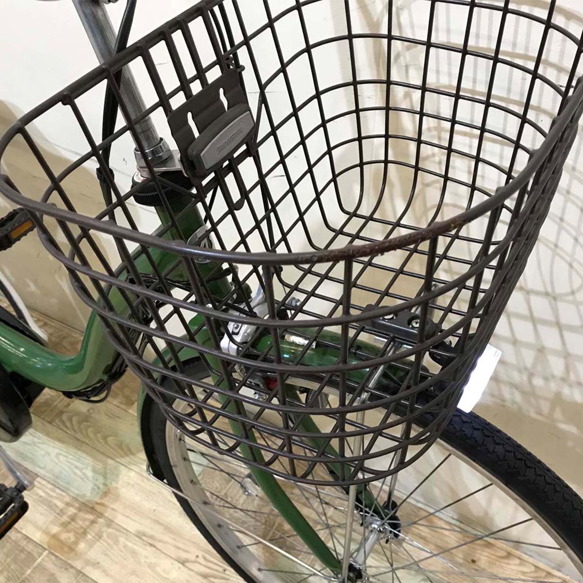 電動自転車 ブリヂストン アシスタ U STD グリーン 26インチ KSR099 【中古車】