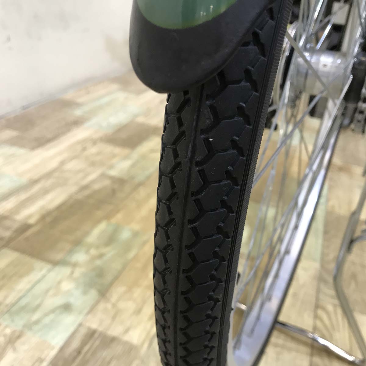 電動自転車 ブリヂストン アシスタ U STD グリーン 26インチ KSR099 【中古車】