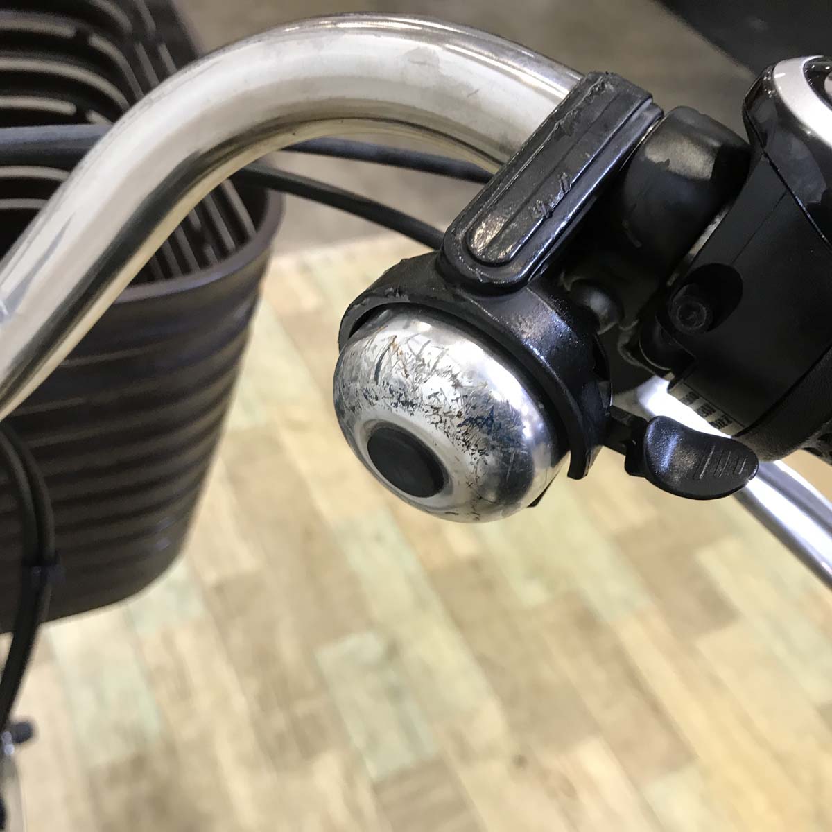 中古電動自転車 パナソニック ビビDX ネイビー 26インチ KG054