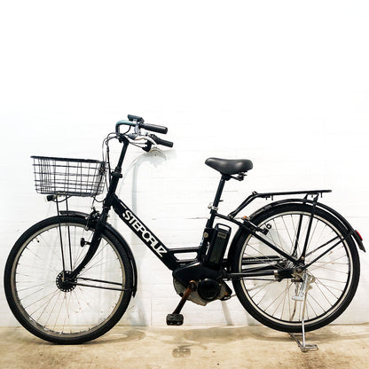 ブリヂストン ステップクルーズ e ブラック 26インチ YQ034 【中古車】