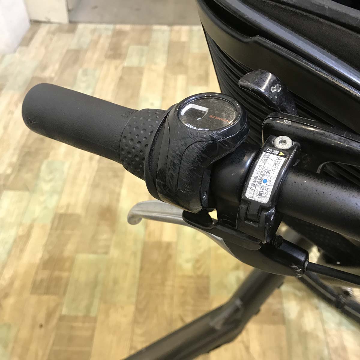 中古電動自転車 ヤマハ PAS Kiss mini パス キッス ミニ カーキ 20インチ KD515