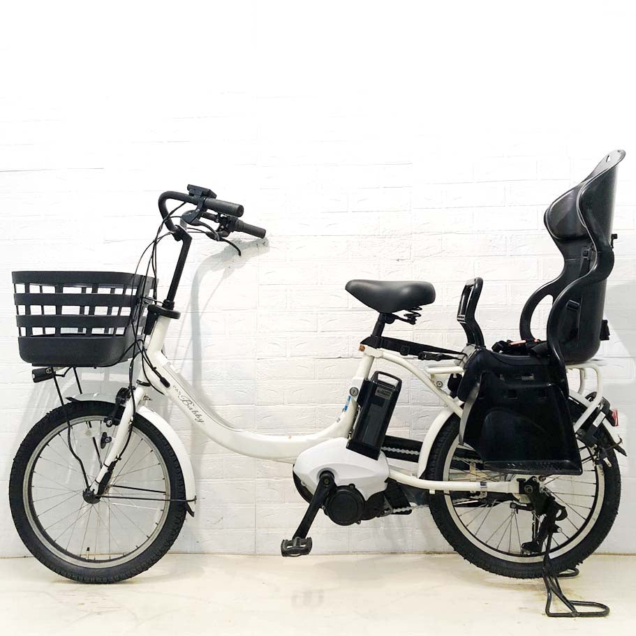 中古電動自転車 ヤマハ PAS バビーアン ホワイト 20インチ YH079