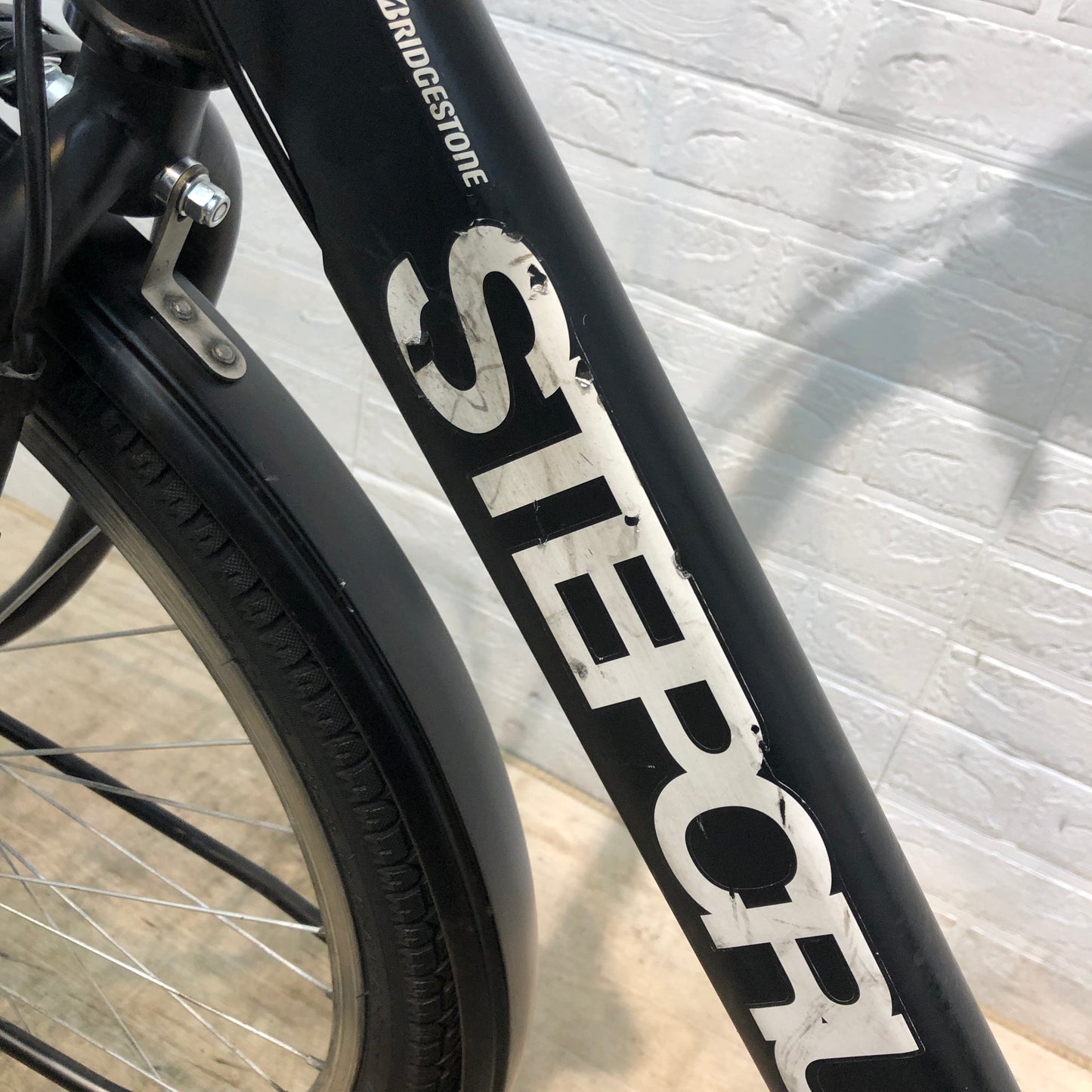 ブリヂストン ステップクルーズ e ブラック 26インチ YQ034 【中古車】