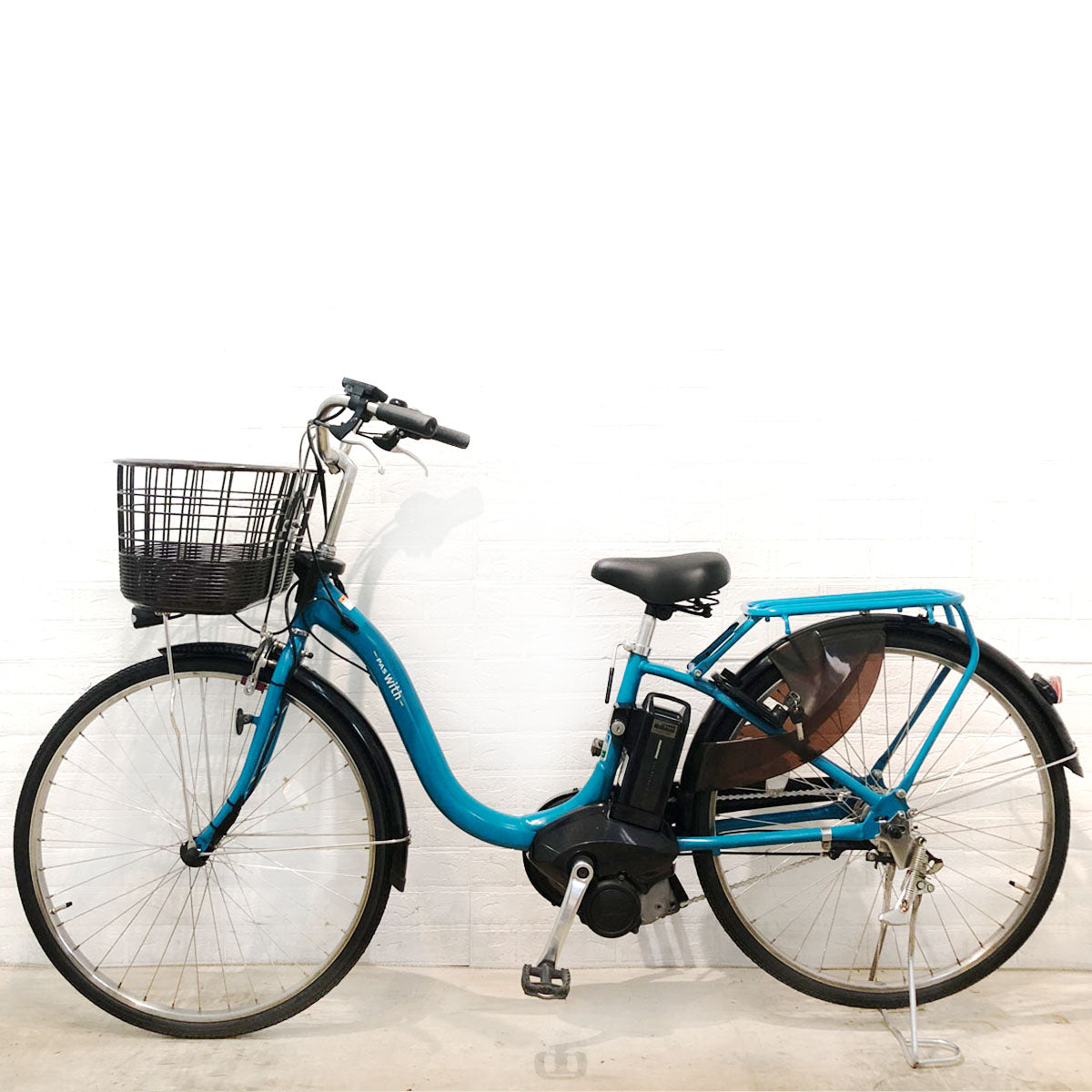 ヤマハ PAS With パス ウィズ ブルー 26インチ YV045 【中古車】 – e 