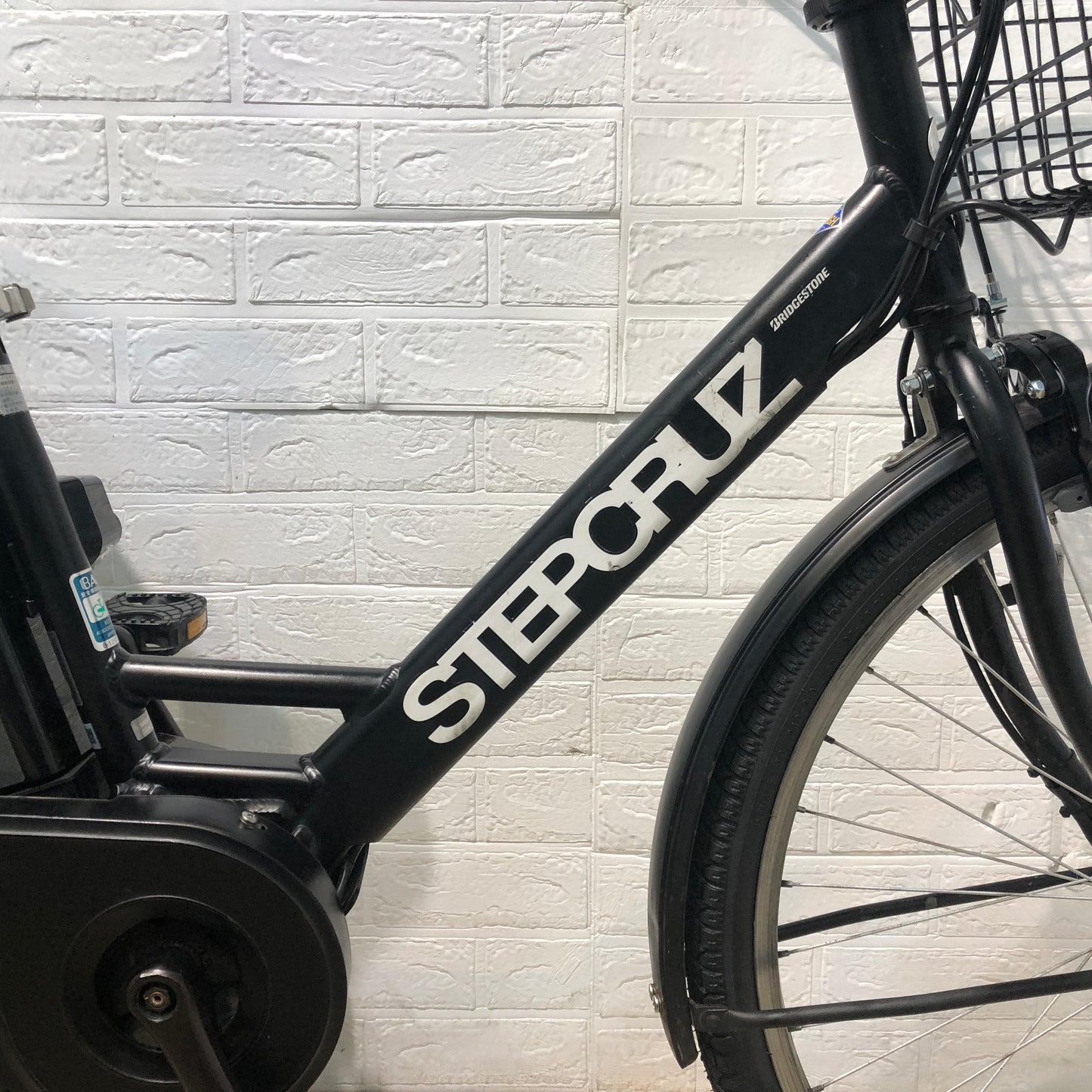 ブリヂストン ステップクルーズ e ブラック 26インチ YQ034 【中古車】
