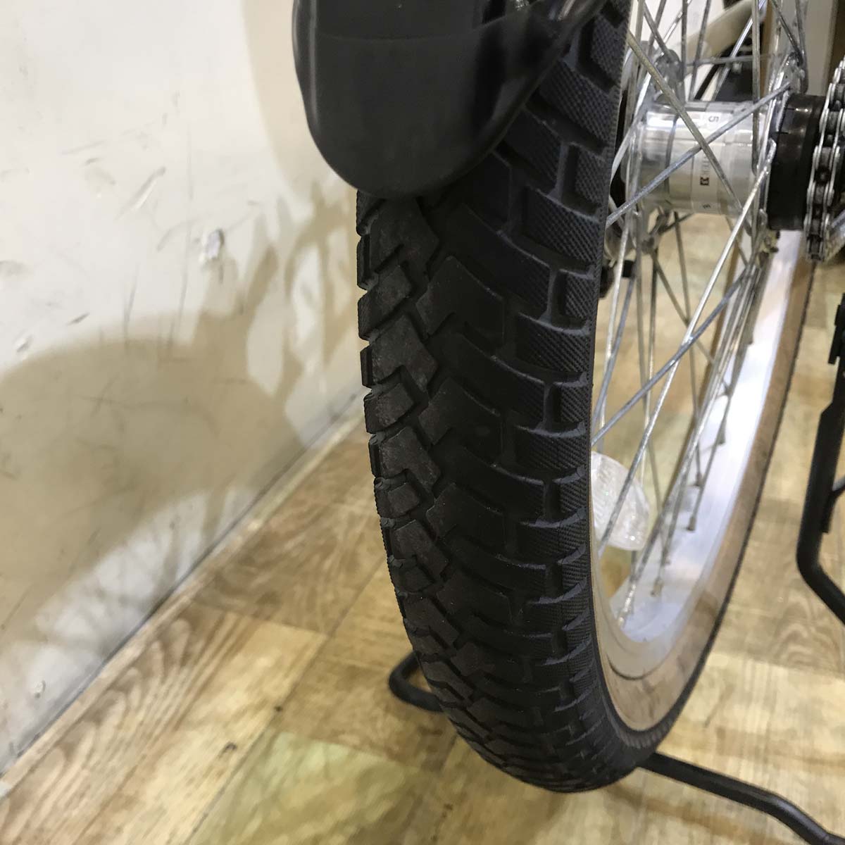 中古電動自転車 パナソニック グリッター ホワイト 20インチ KG055