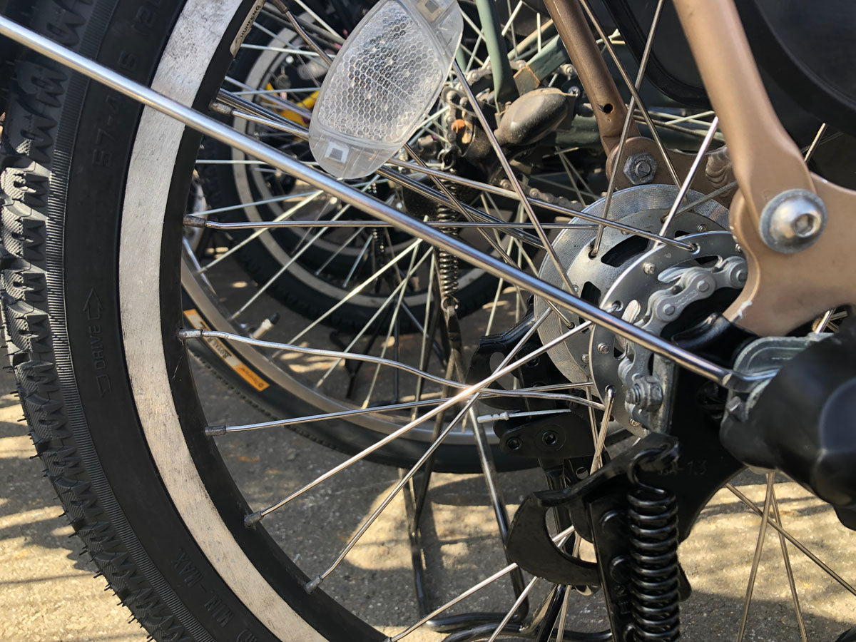 中古電動自転車 ブリヂストン アンジェリーノ プティット e プレシャスベージュ 20インチ YC058