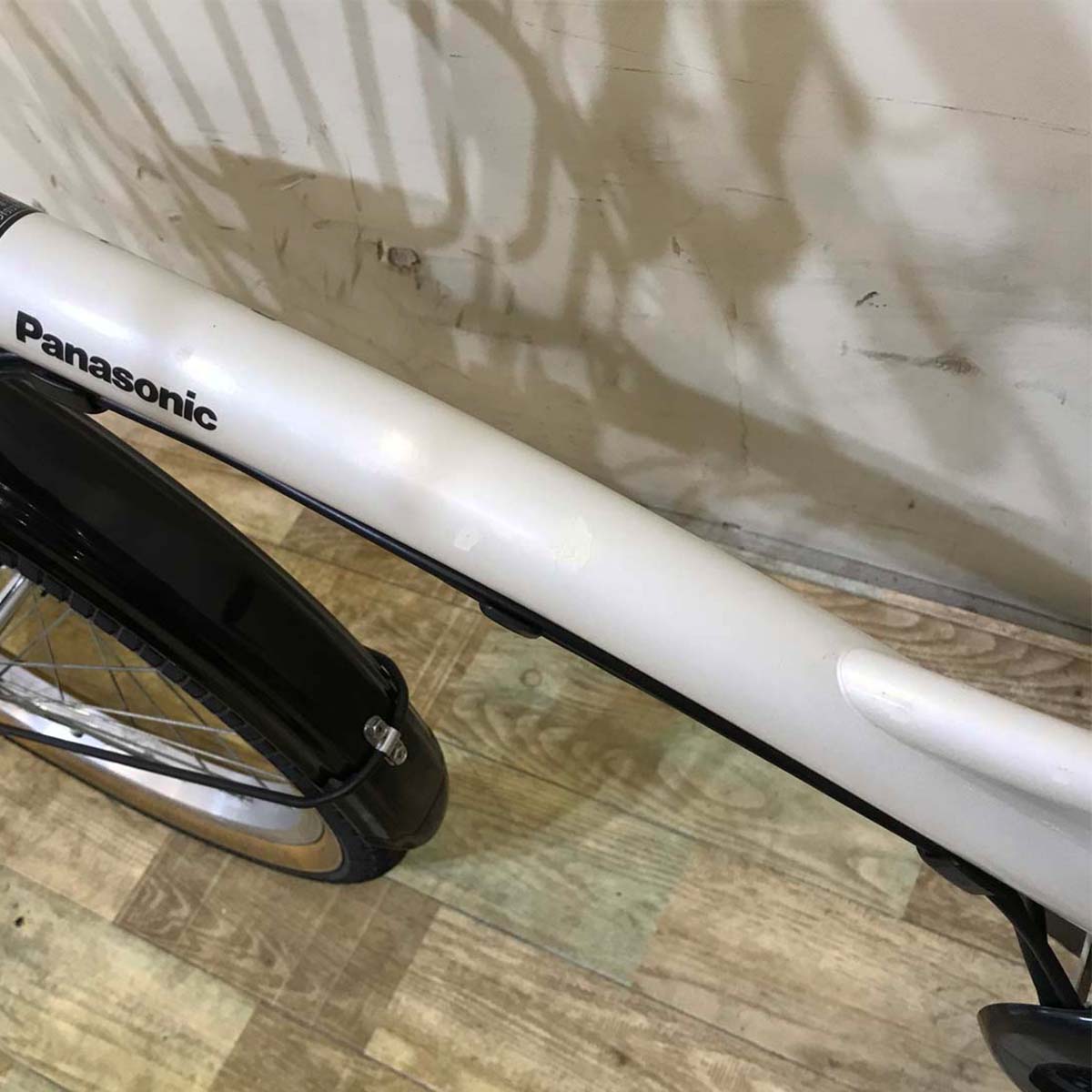 中古電動自転車 パナソニック グリッター ホワイト 20インチ KG055
