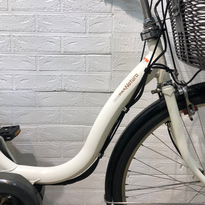 ヤマハ PAS ナチュラ XL ホワイト 26インチ YQ035 【中古車】