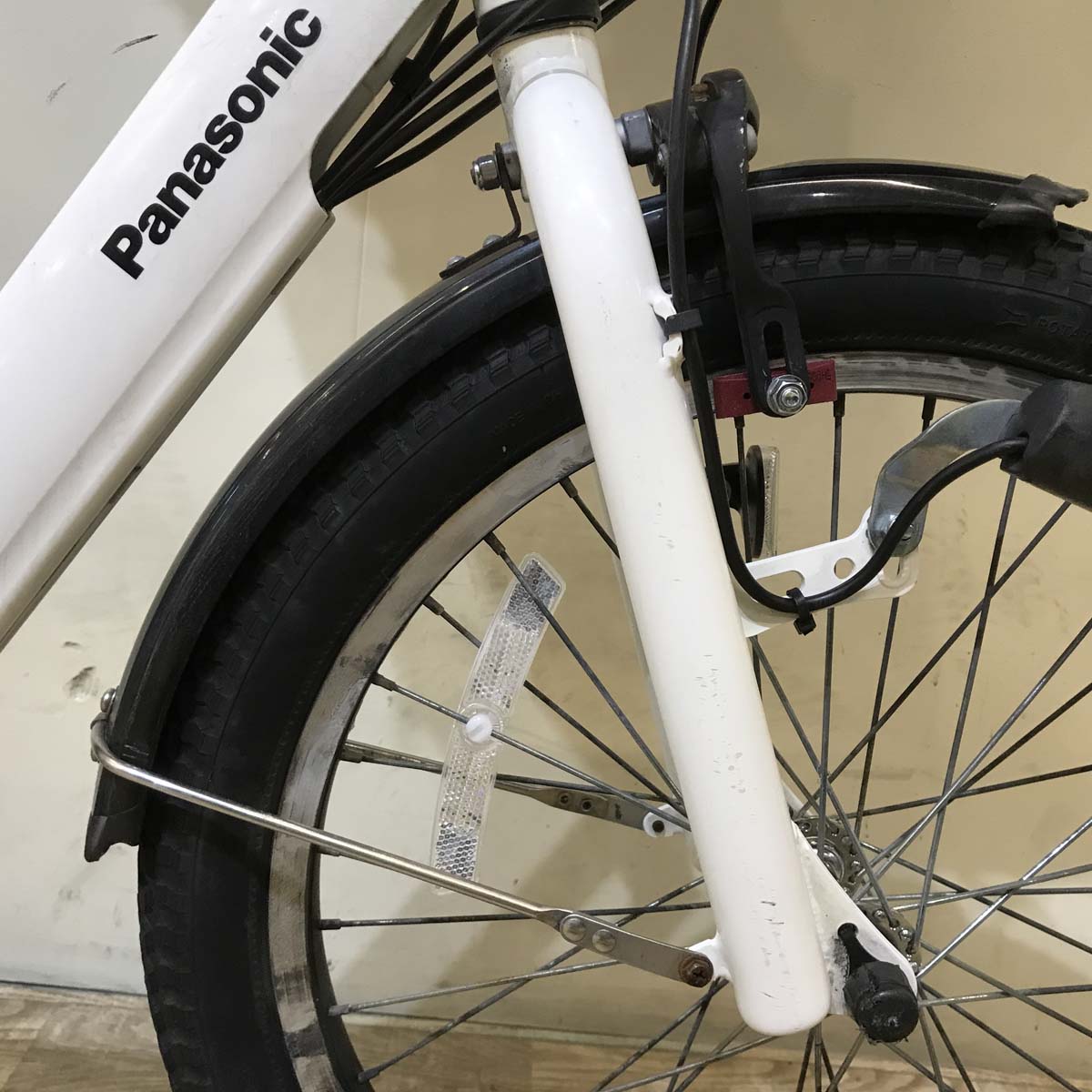 中古電動自転車 パナソニック ギュットミニK ホワイト 20インチ KG056