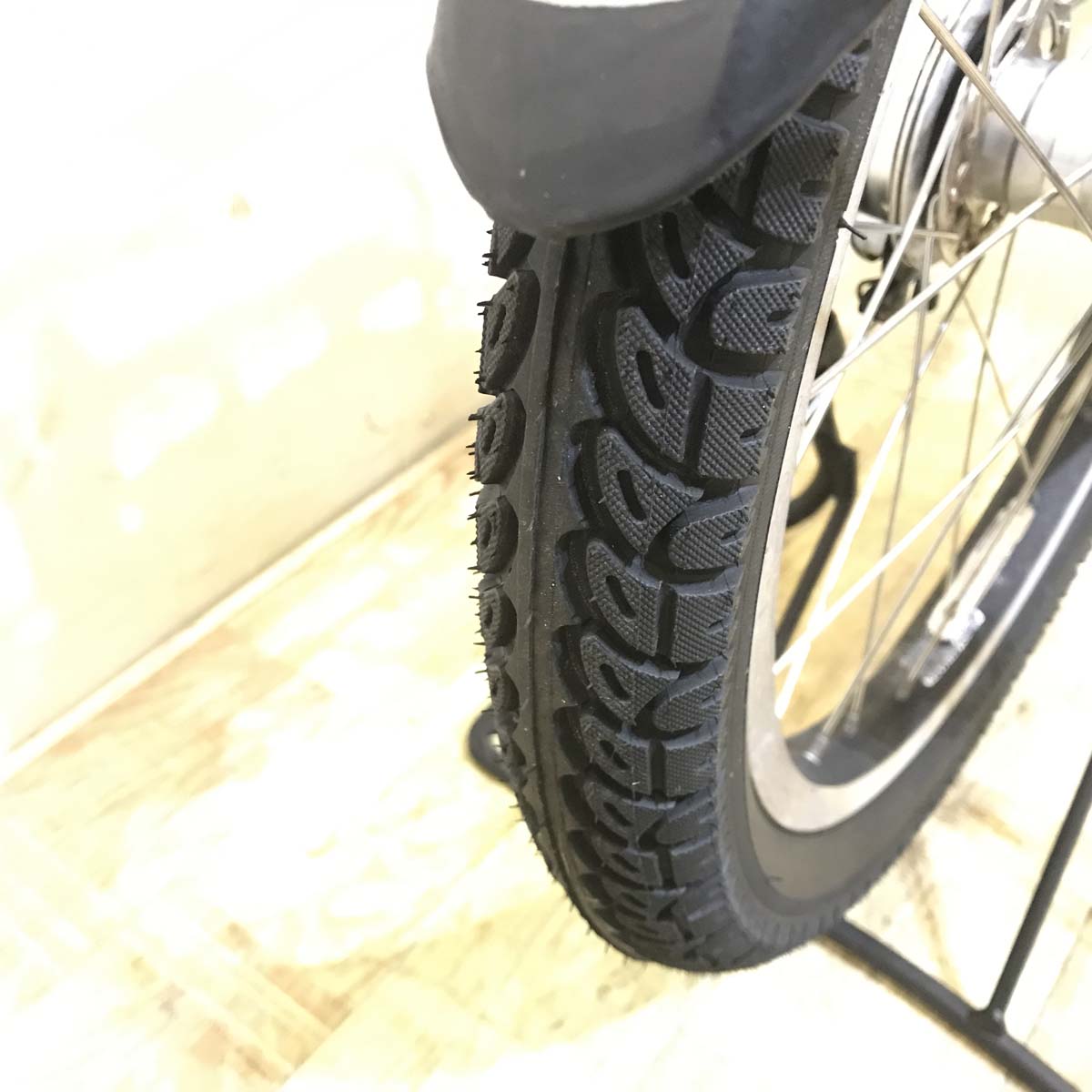 中古電動自転車 ブリヂストン bikke e ビッケ イー グレー 20インチ KB046 