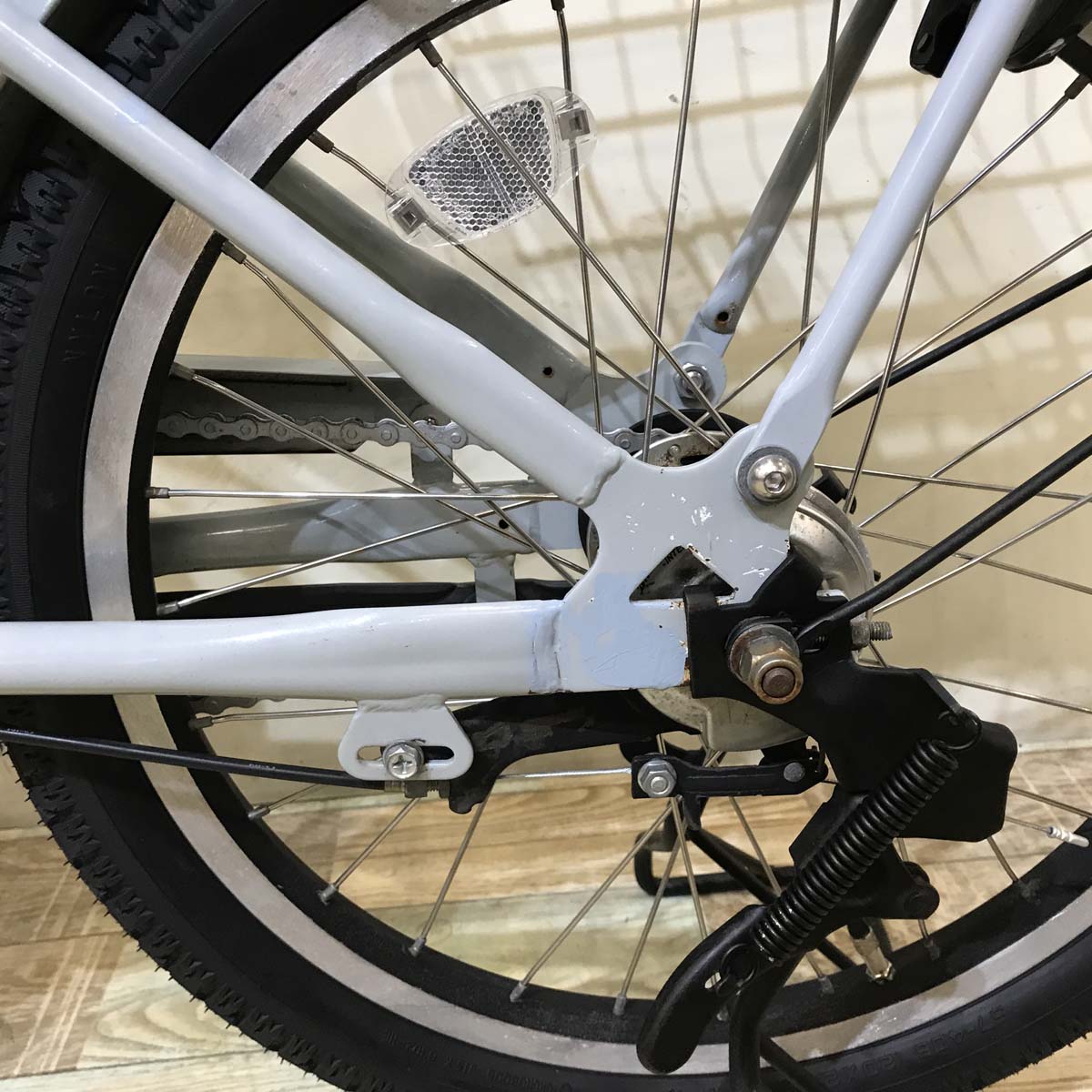 ブリヂストン bikke e ビッケ イー グレー 20インチ KB046 【中古車】