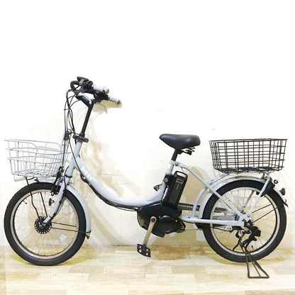 ブリヂストン bikke e ビッケ イー グレー 20インチ KB046 【中古車】