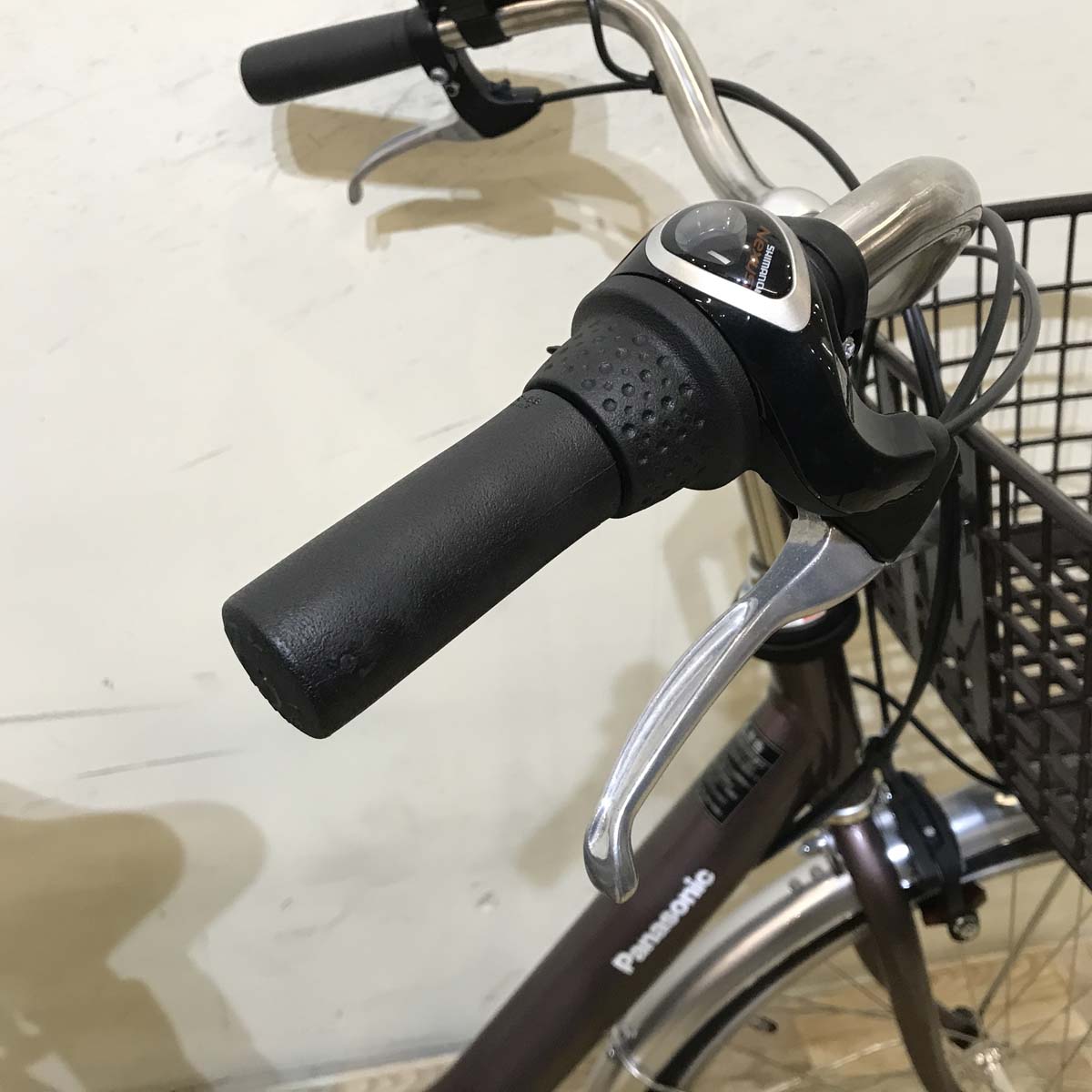 中古電動自転車 パナソニック ビビ L ブラウン 24インチ KB047