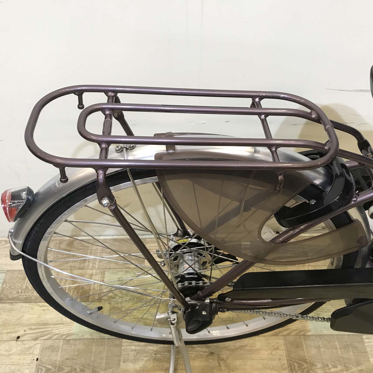 中古電動自転車 パナソニック ビビ L ブラウン 24インチ KB047
