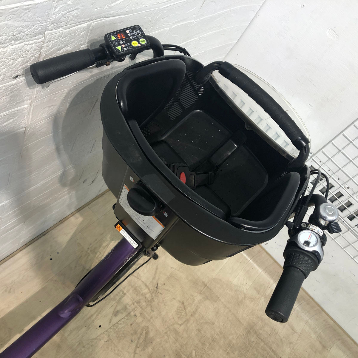 ヤマハ PAS Kiss mini パス キッス ミニ パープル 20インチ YC063【中古車】