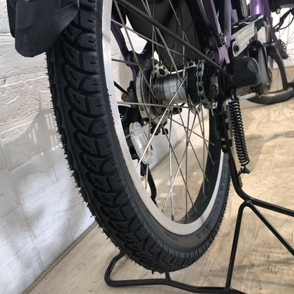 ヤマハ PAS Kiss mini パス キッス ミニ パープル 20インチ YC063【中古車】