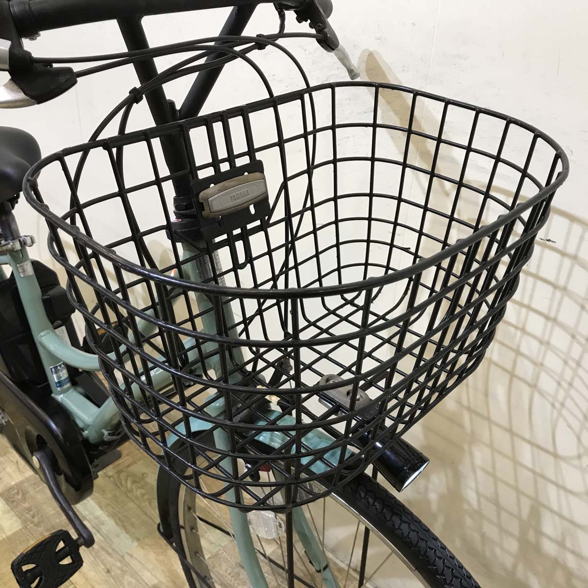中古電動自転車 ヤマハ PAS アミ グリーン 26インチ KG057