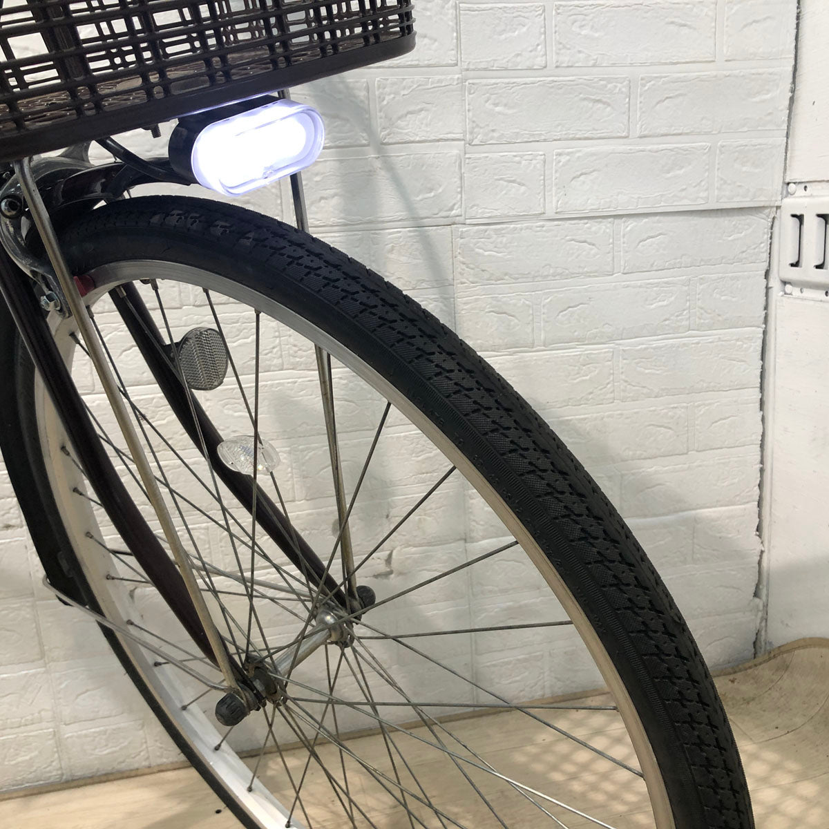 中古電動自転車 ブリヂストン アシスタ ベーシック ブラウン 26インチ YC064