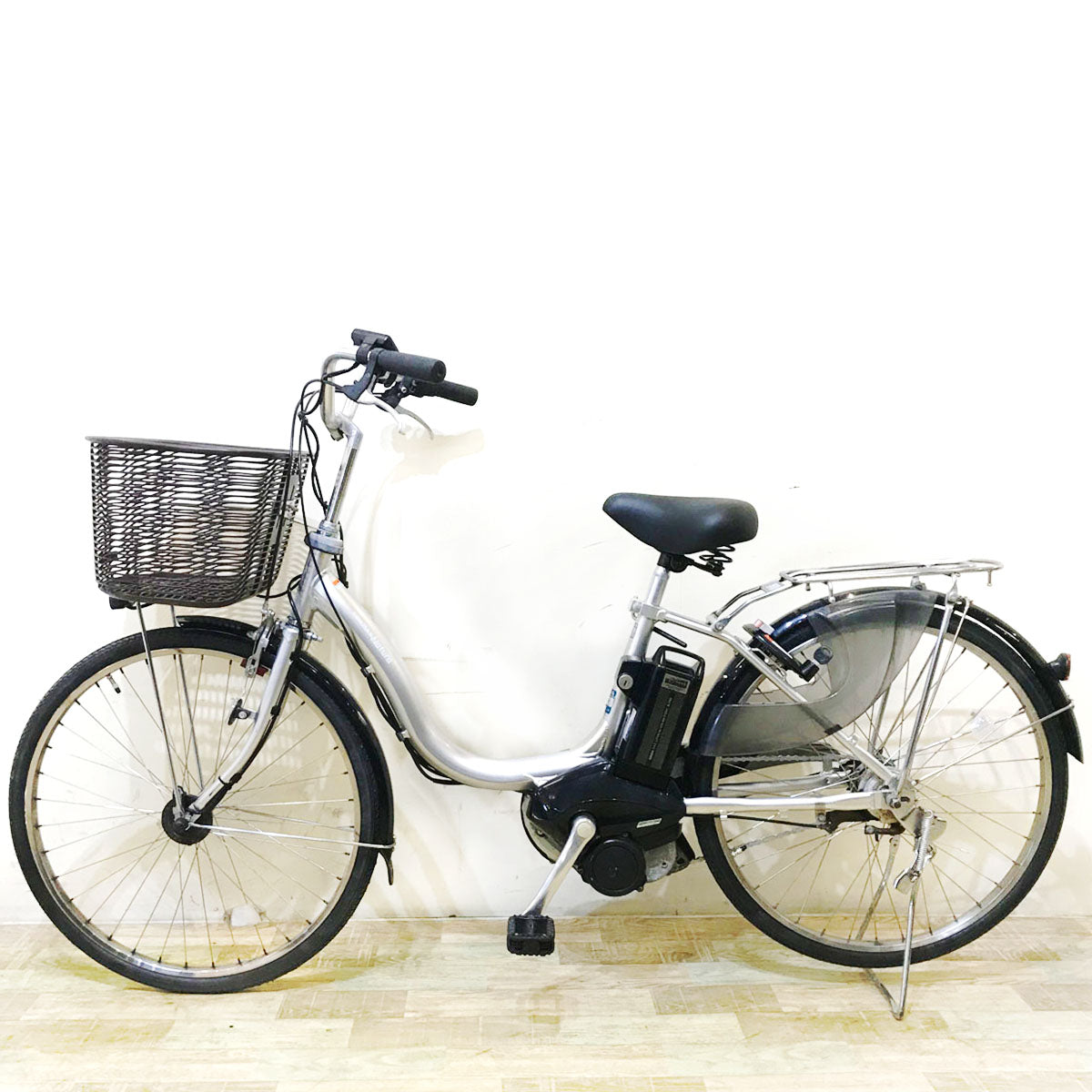 中古電動自転車 ヤマハ PAS ナチュラ S シルバー 24インチ KB048 