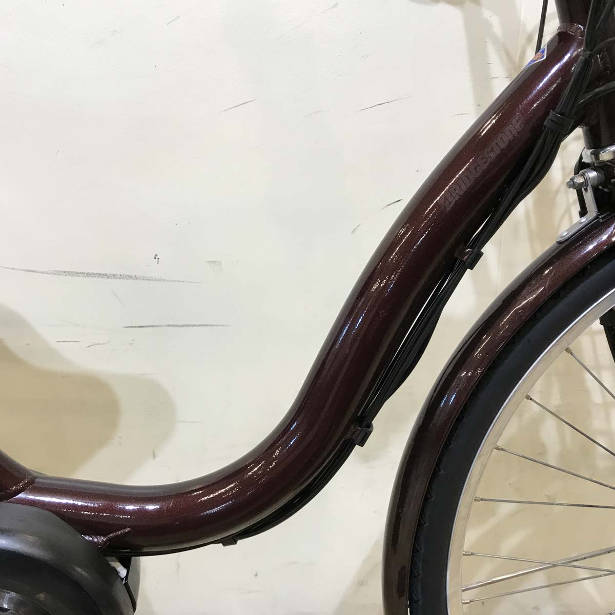 ブリヂストン アシスタ U STD ブラウン 26インチ KSR100 【中古車】