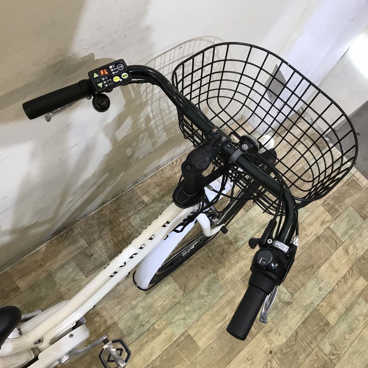 中古電動自転車 ブリヂストン ハイディ2 ホワイト 26インチ KG058