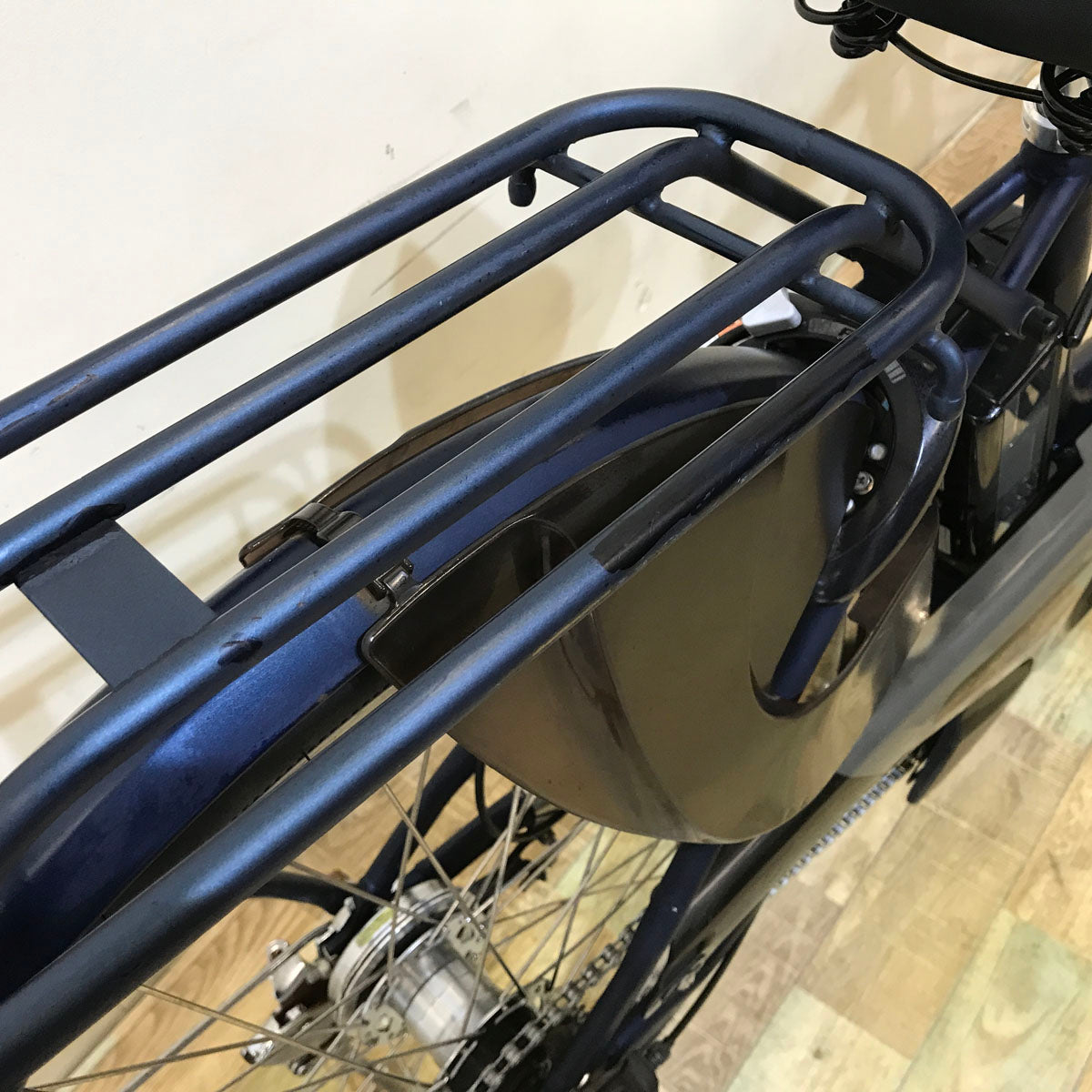 中古電動自転車 ヤマハ PAS ナチュラ L DX ネイビー 26インチ KB049