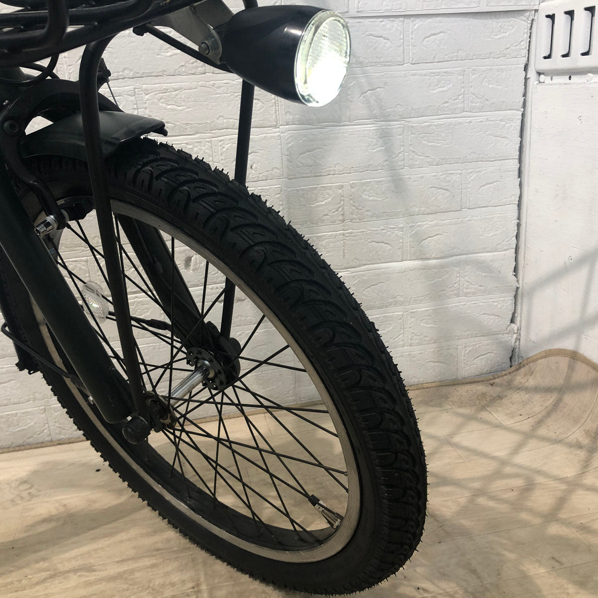 中古電動自転車 パナソニック ギュット アニーズ DX グリーン 20インチ YC065