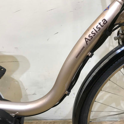ブリヂストン アシスタDX ベージュ 26インチ KG059 【中古車】