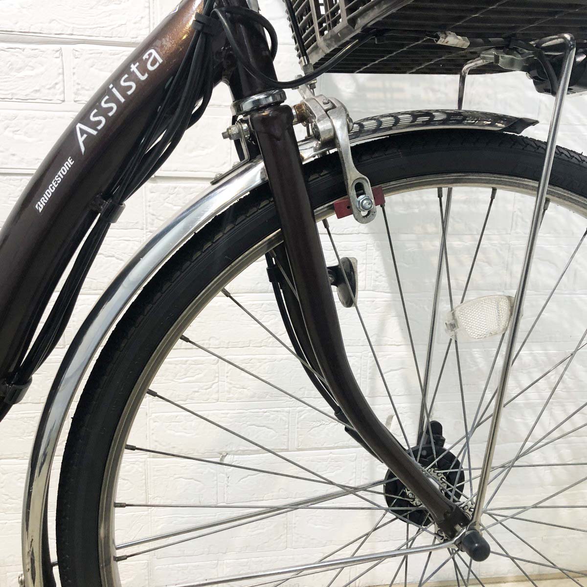ブリヂストン アシスタDX ブラウン 26インチ YH084 【中古車】