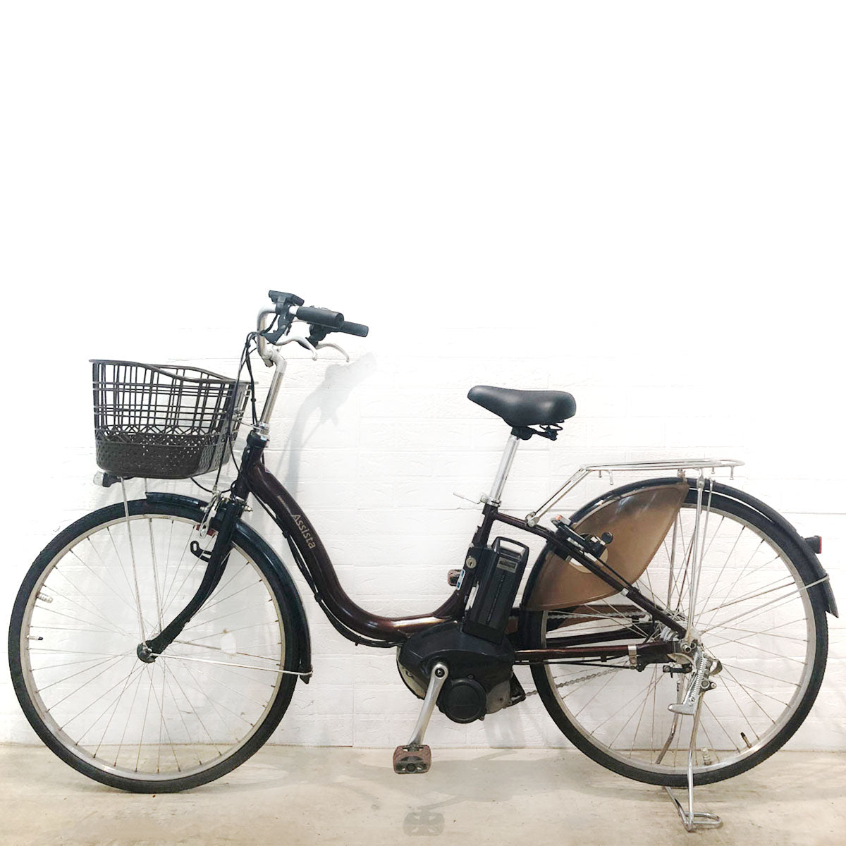 電動自転車 ブリヂストン アシスタ DX ブラウン 26インチ YV050【中古車】