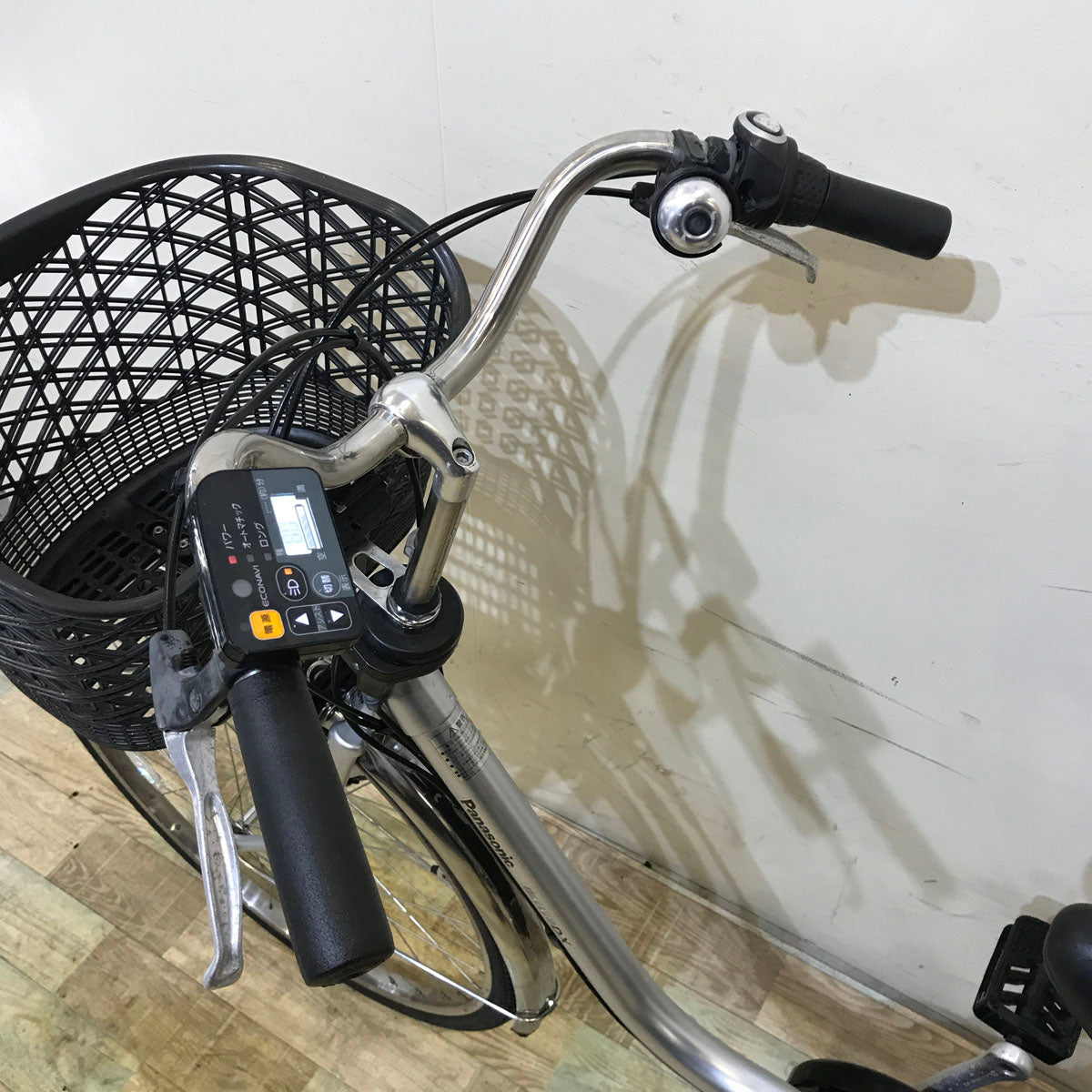中古電動自転車 パナソニック ビビ DX シルバー 26インチ KB050
