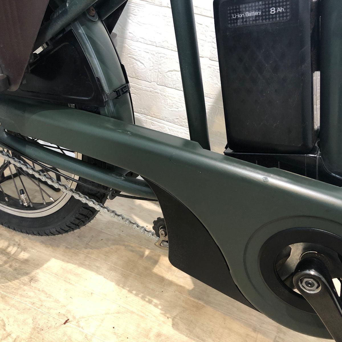 中古電動自転車 パナソニック ギュット アニーズ DX グリーン 20インチ YC065