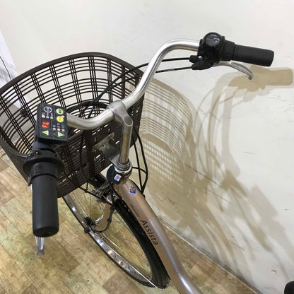 ブリヂストン アシスタDX ベージュ 26インチ KG059 【中古車】