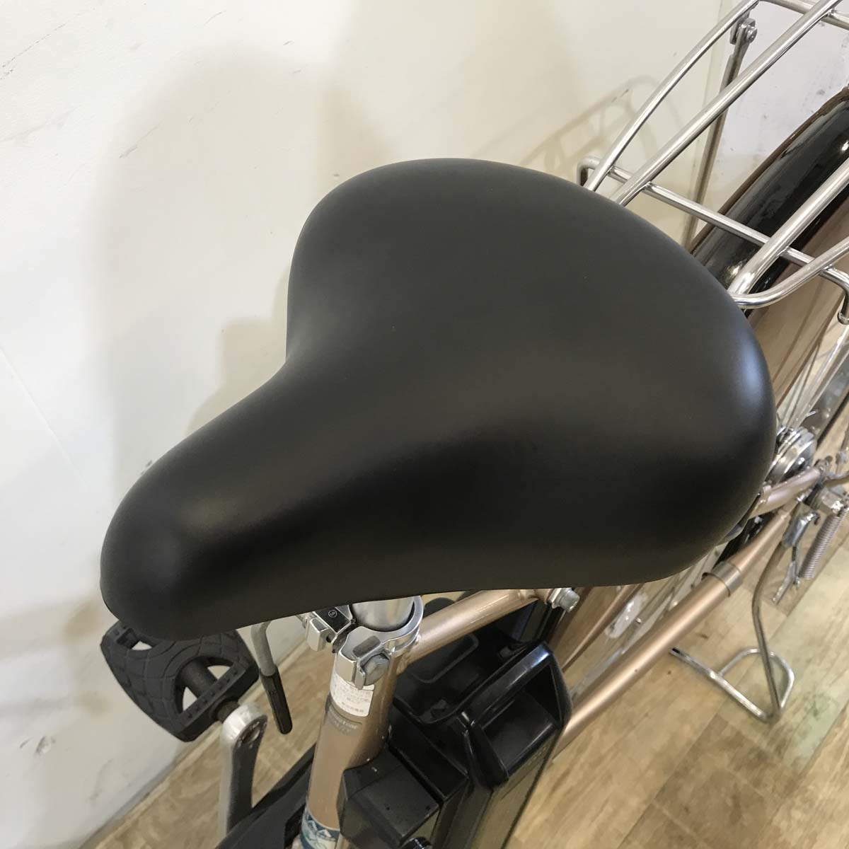 中古電動自転車 ブリヂストン アシスタDX ベージュ 26インチ KG059