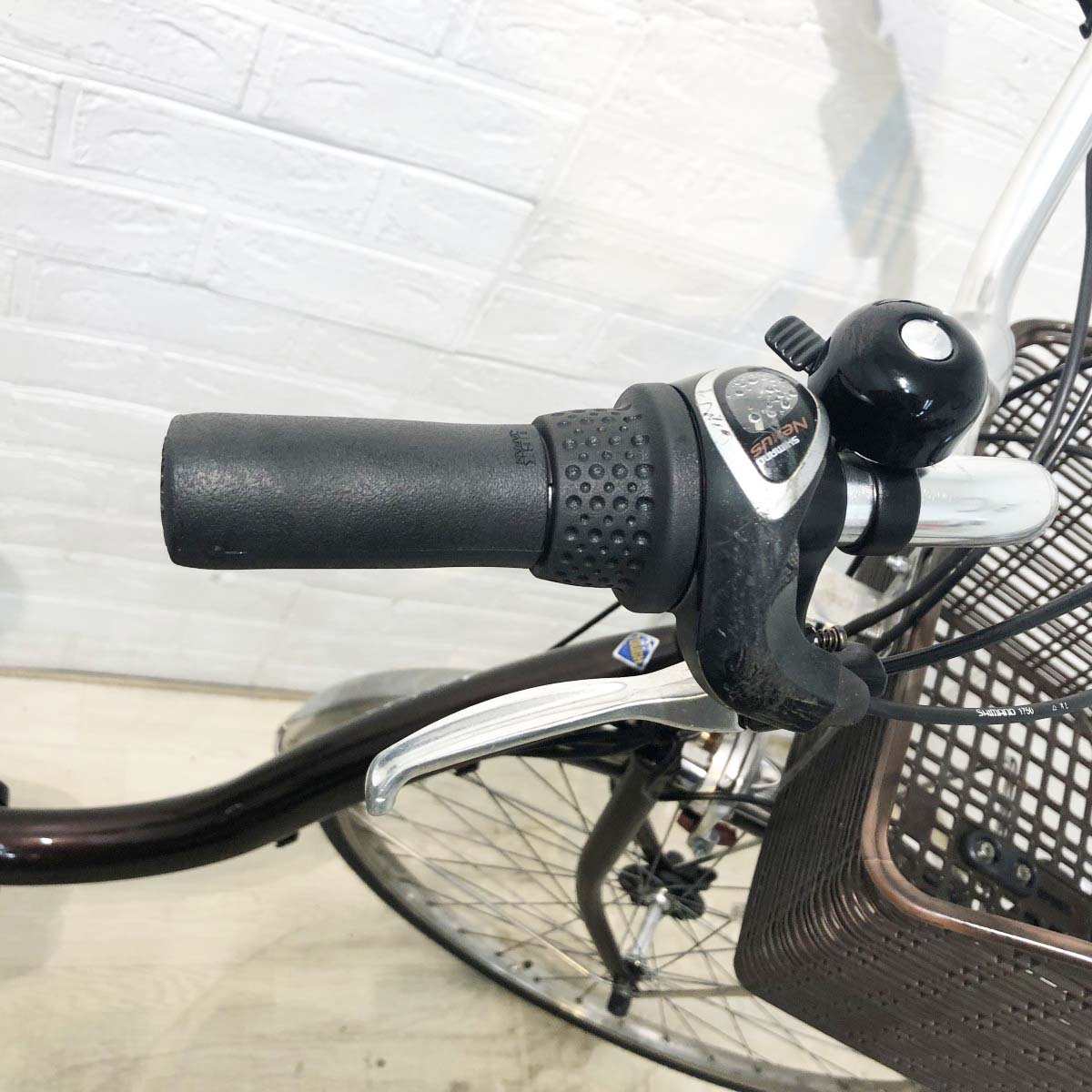 中古電動自転車 ブリヂストン アシスタDX ブラウン 26インチ YH084