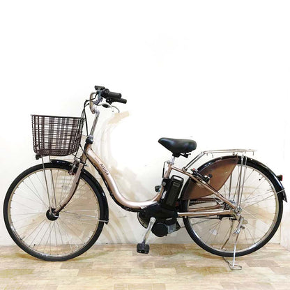 ブリヂストン アシスタDX ベージュ 26インチ KG059 【中古車】