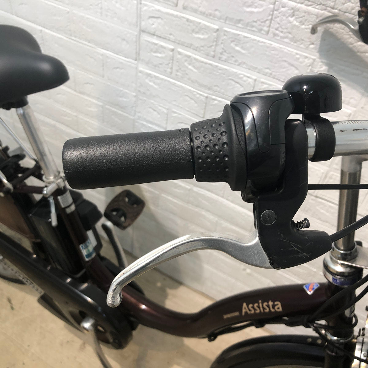 電動自転車 ブリヂストン アシスタ DX ブラウン 26インチ YV050【中古車】