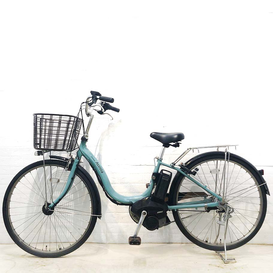 ブリヂストン アシスタDX グリーン 26インチ YH085 【中古車】