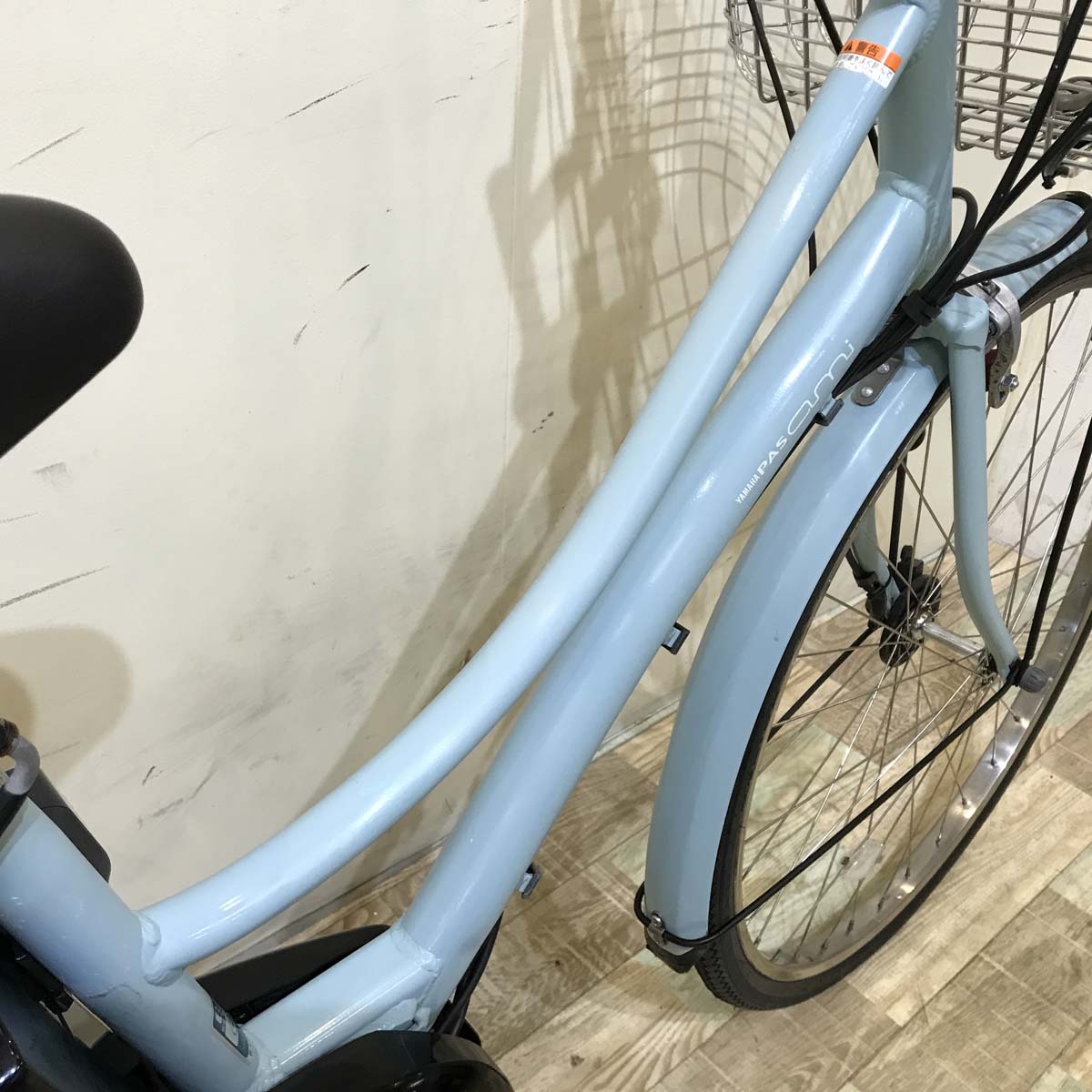 F　№ 3388 ヤマハ PAS Ami 26インチ スカイブルー ヤマハ PAS Ami パス アミ ブルー 26インチ KW118 【中古車