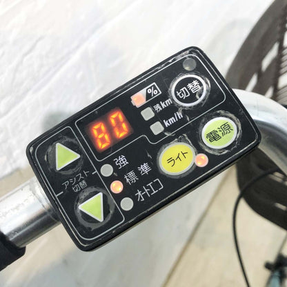 ブリヂストン アシスタDX グリーン 26インチ YH085 【中古車】