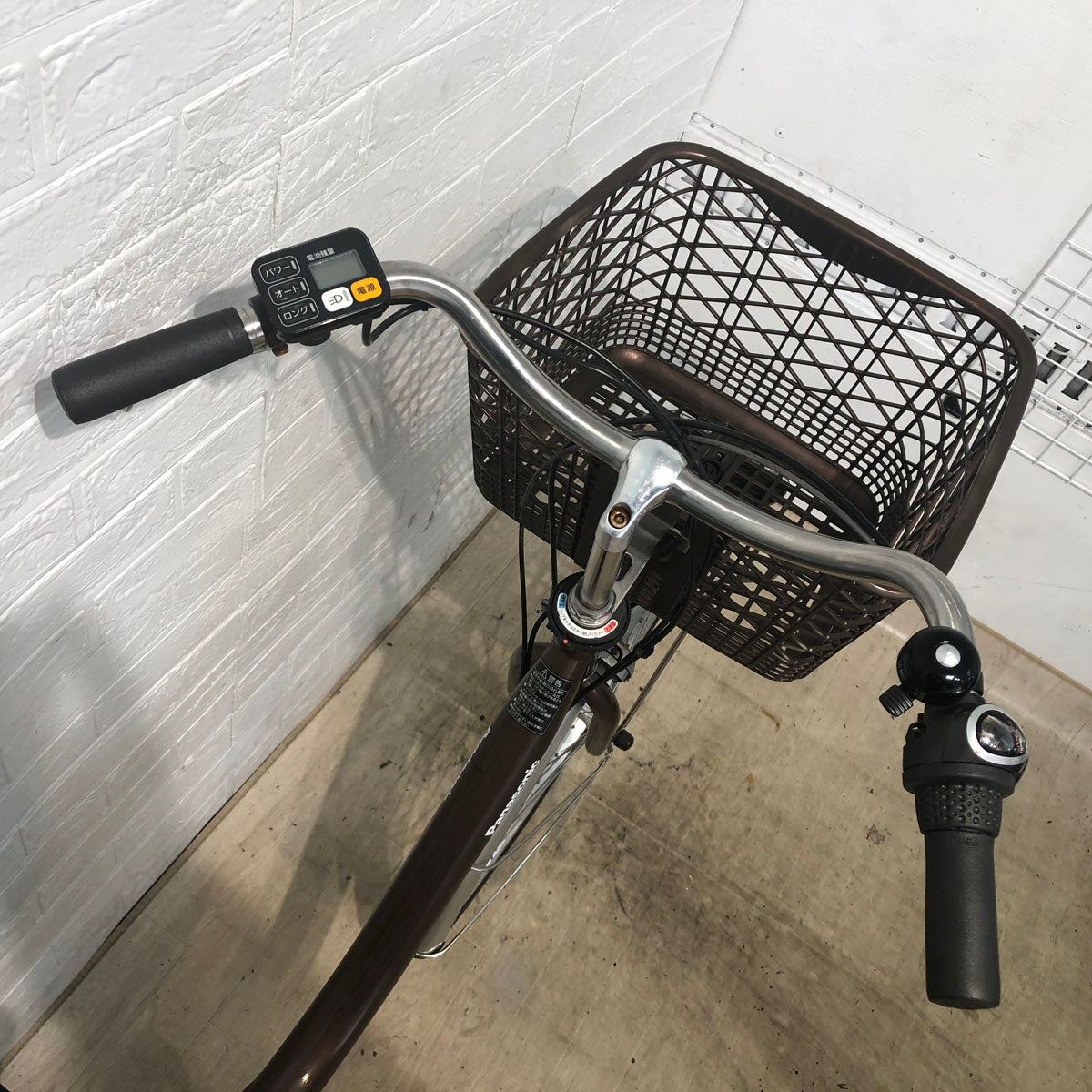 電動自転車 パナソニック ビビ LU ブラウン 24インチ YV051 【中古車】
