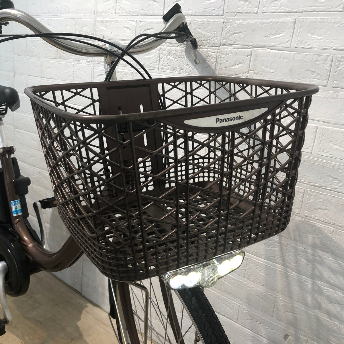 電動自転車 パナソニック ビビ LU ブラウン 24インチ YV051 【中古車】