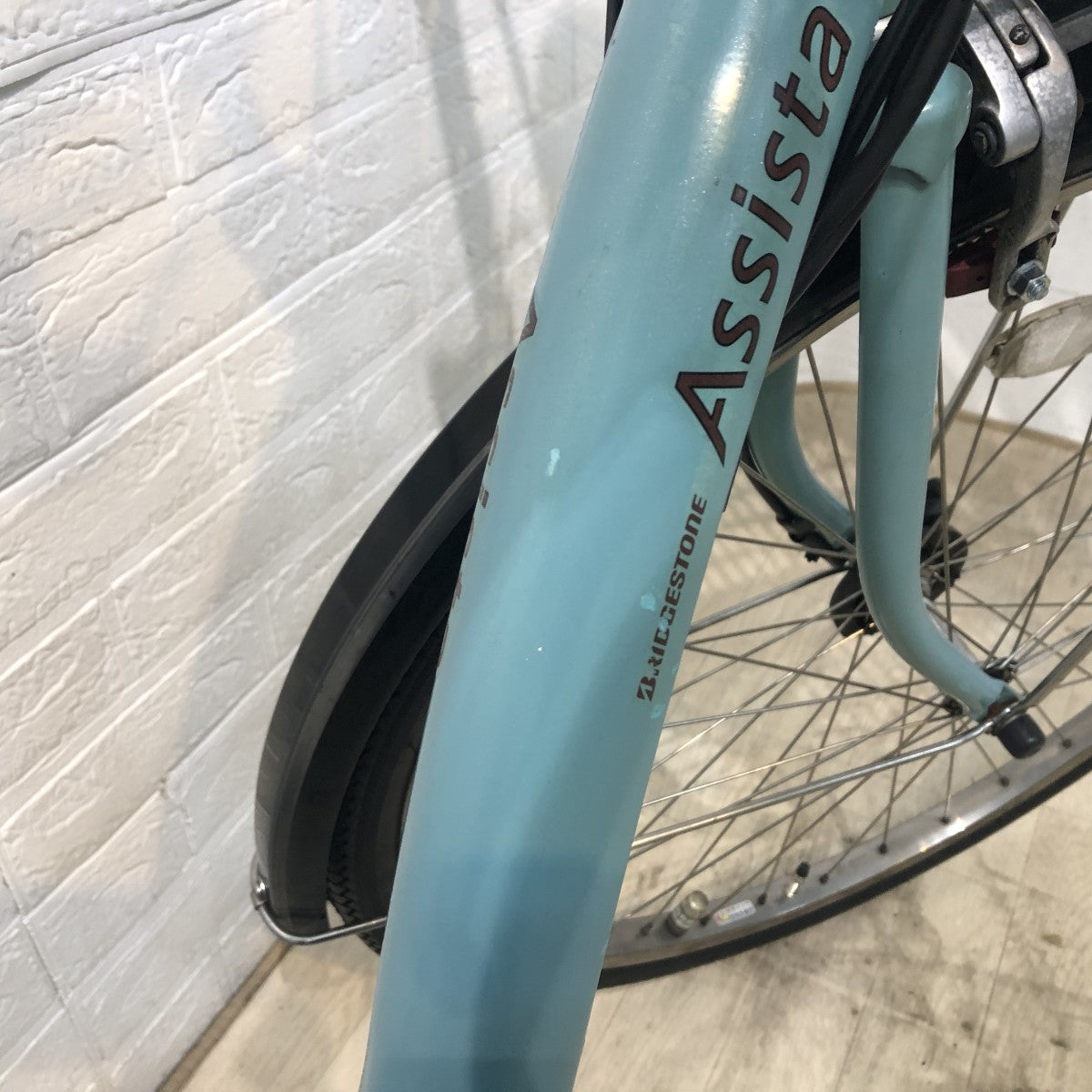 ブリヂストン アシスタDX グリーン 26インチ YH085 【中古車】