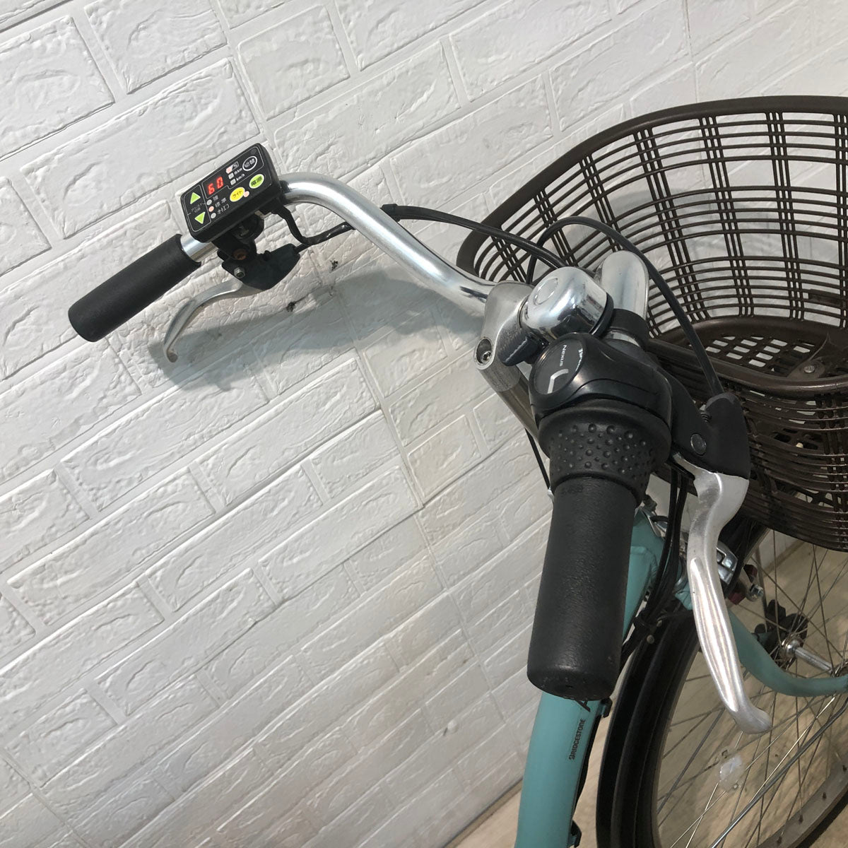 中古電動自転車 ブリヂストン アシスタ DX ミント 26インチ YC067